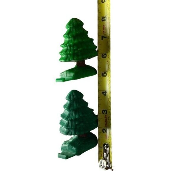 GeoTrax Two Tree Accessories LOT Bundle Fisher Price Trains - Picture 2 of 8
